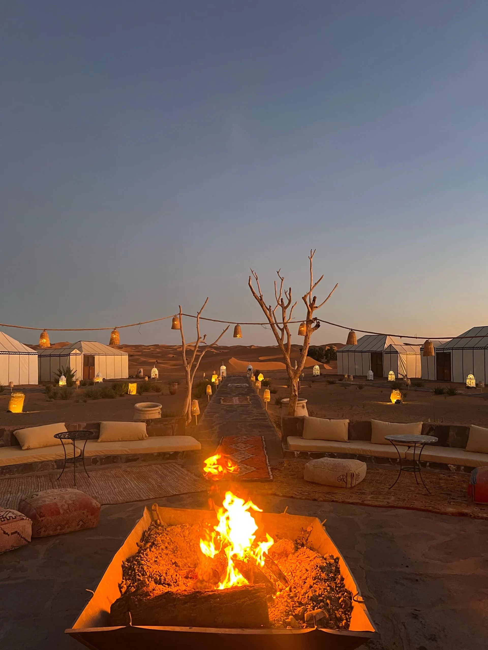 Merzouga Morocco — Erg Chebbi Sahara desert dunes camel trek private tour