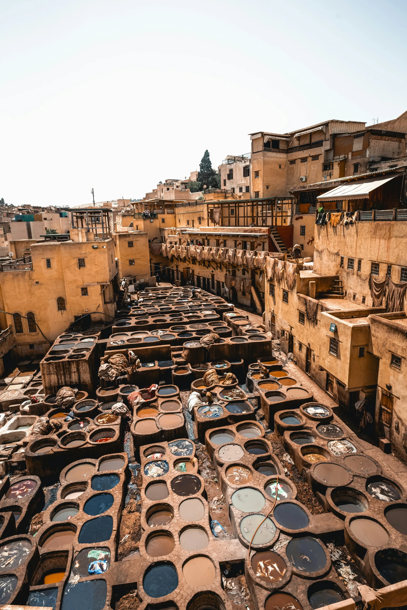 Fes Morocco — ancient medina tanneries and medieval alleyways private tour